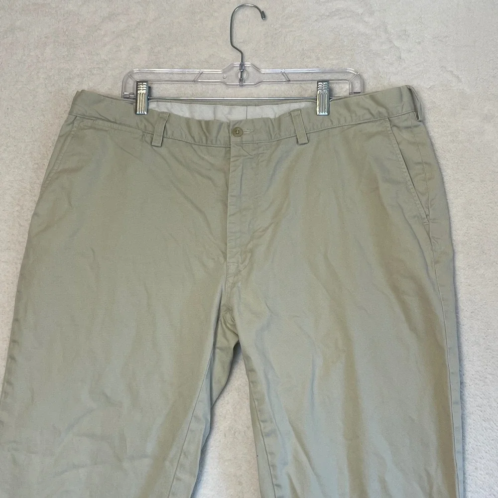 Polo Ralph Lauren Mens Classic Fit Chino Pants Tan Khaki Cotton 40x32 AM55